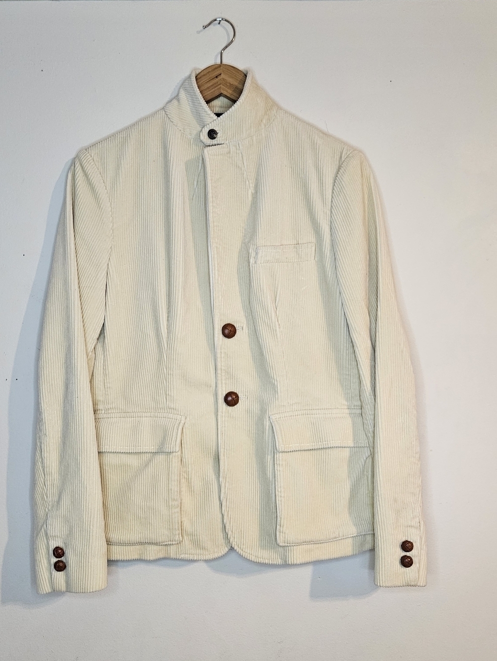 Ralph Lauren Corduroy Blazer – Size 12 – Crème / Beige – Blue Tags - Picture 2 of 14